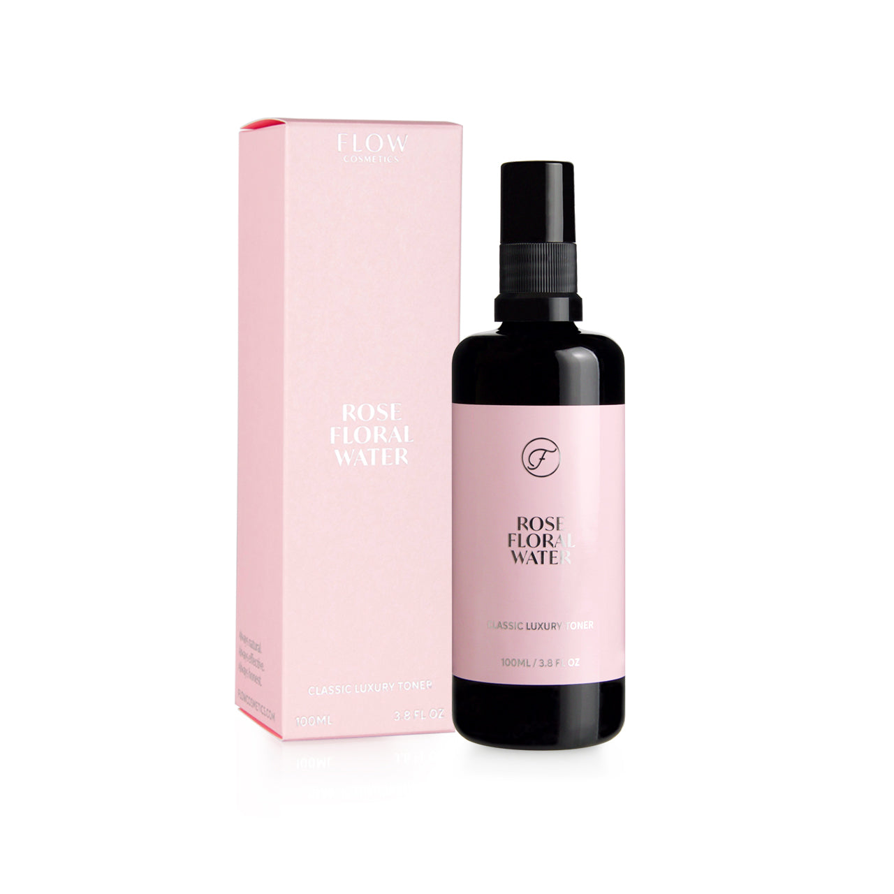 Flow Cosmetics Ruusuvesi 100ml Rose Floral Water -luomuruusuvesi 