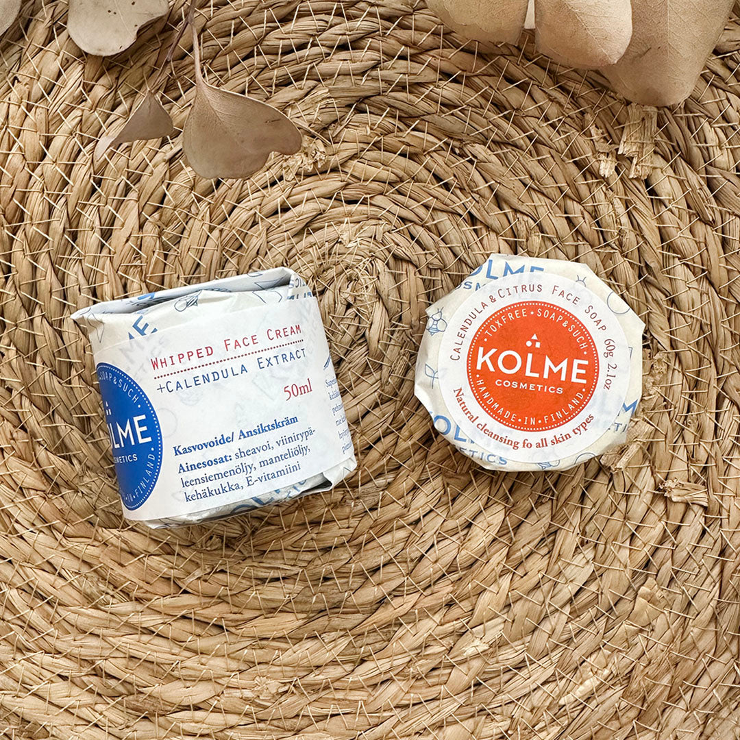 Kasvovoide & Kasvosaippua tuotesetti