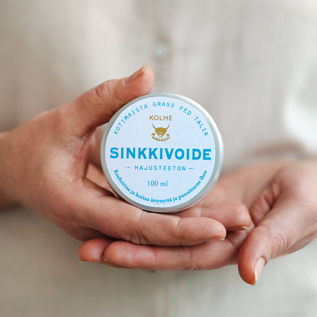 Sinkkivoide 100 Luonnollinen Kolmecosmetics sinkkivoide-100-luonnollinen-kolmecosmetics