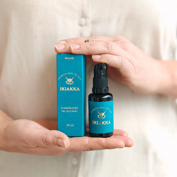 taliseerumi siankärsämö sopii tukkeutuvalle iholle