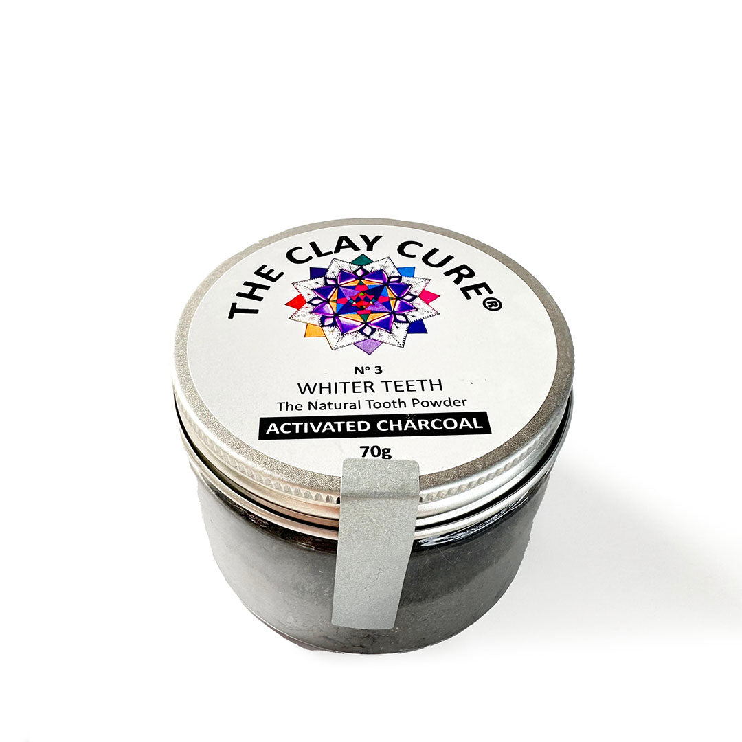 Luonnollinen hammasjauhe 70g Whiter teeth Activated Charcoal